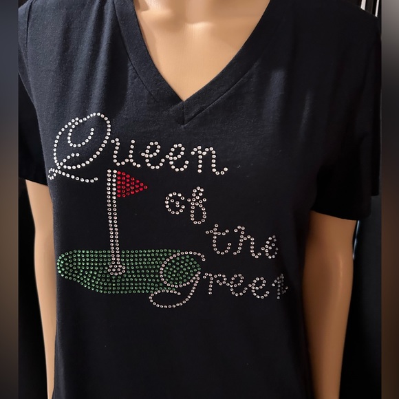 “Queen of the Green” Tee-shirt sz M - Picture 1 of 7